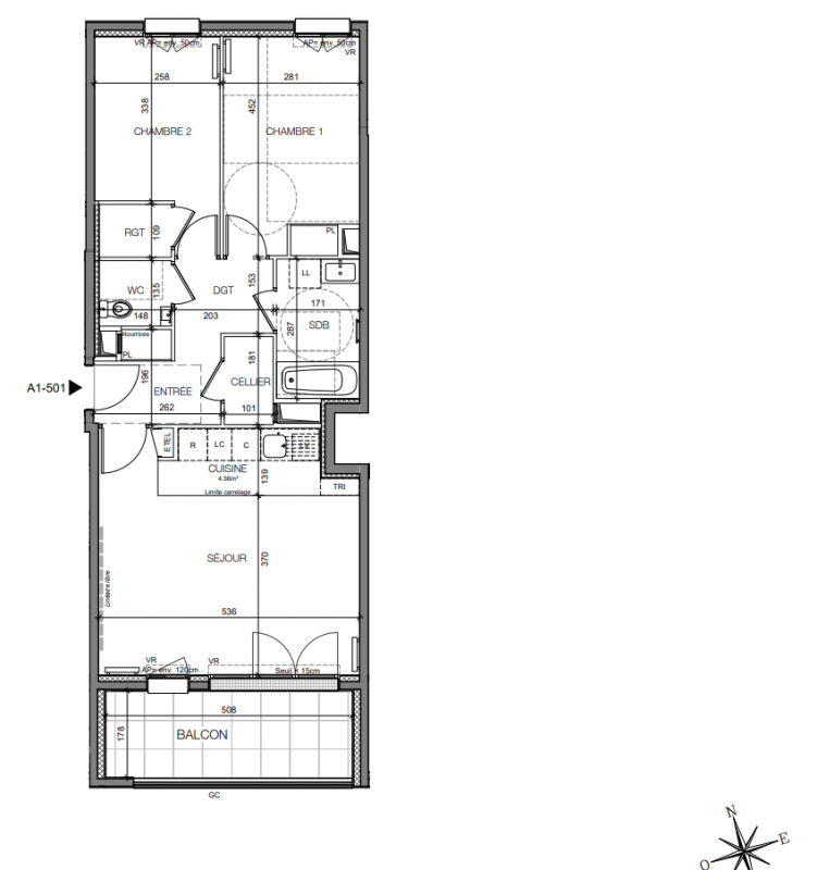 Plan du lot
