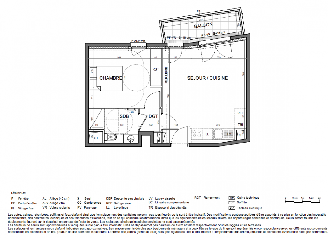 Plan du lot