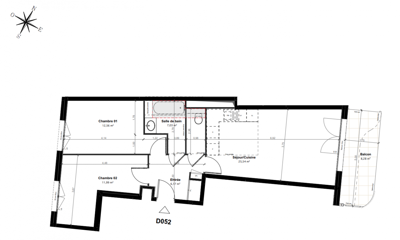 Plan du lot