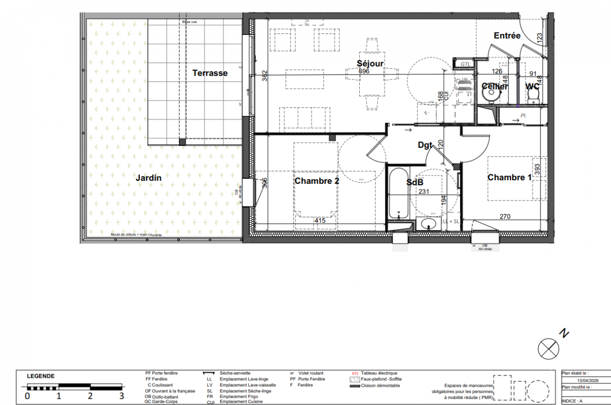 Plan du lot