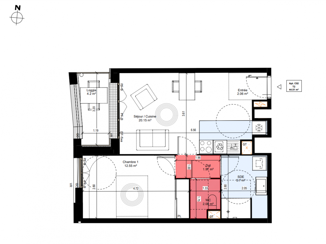 Plan du lot