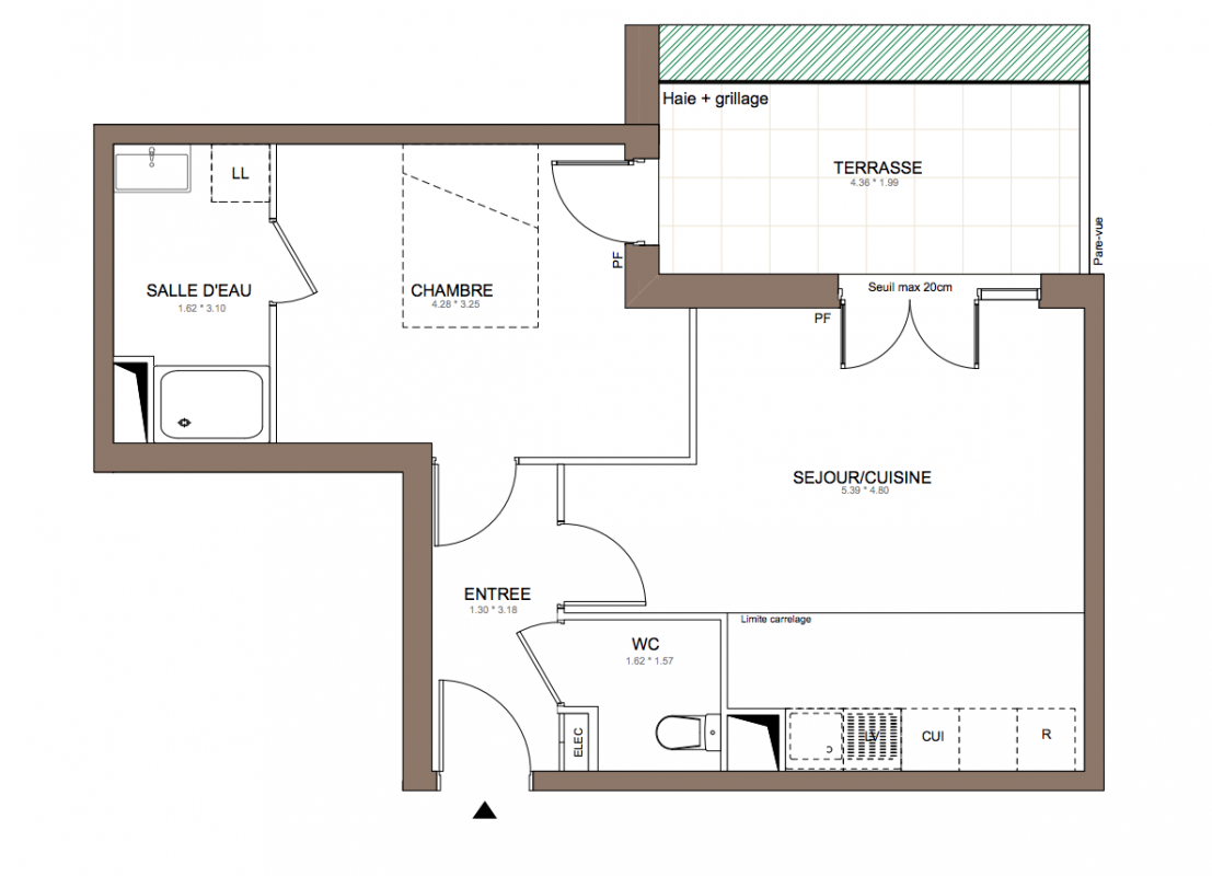 Plan du lot