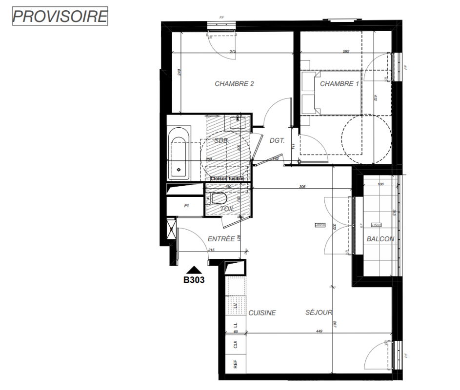Plan du lot