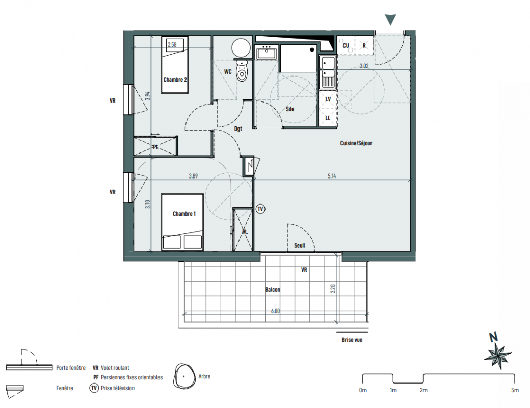 Plan du lot