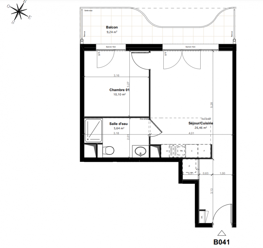 Plan du lot