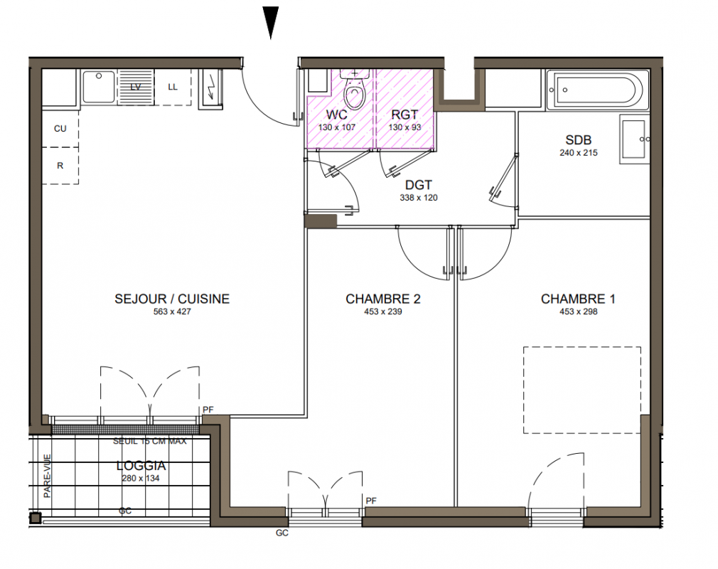 Plan du lot