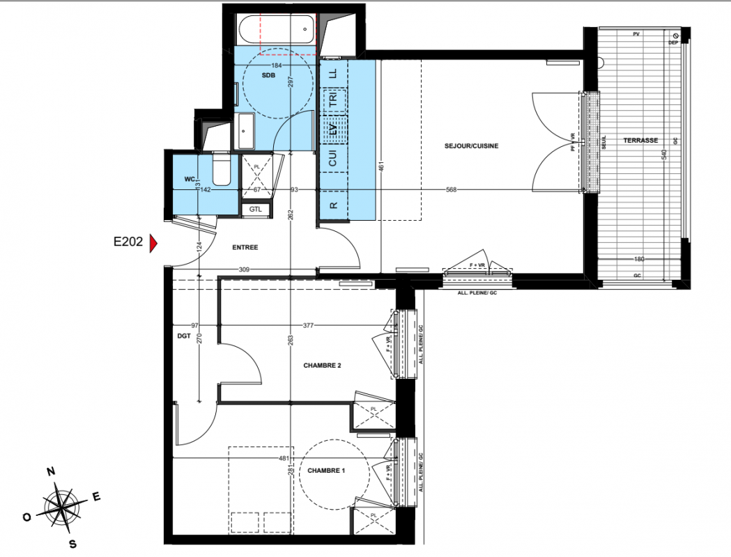Plan du lot