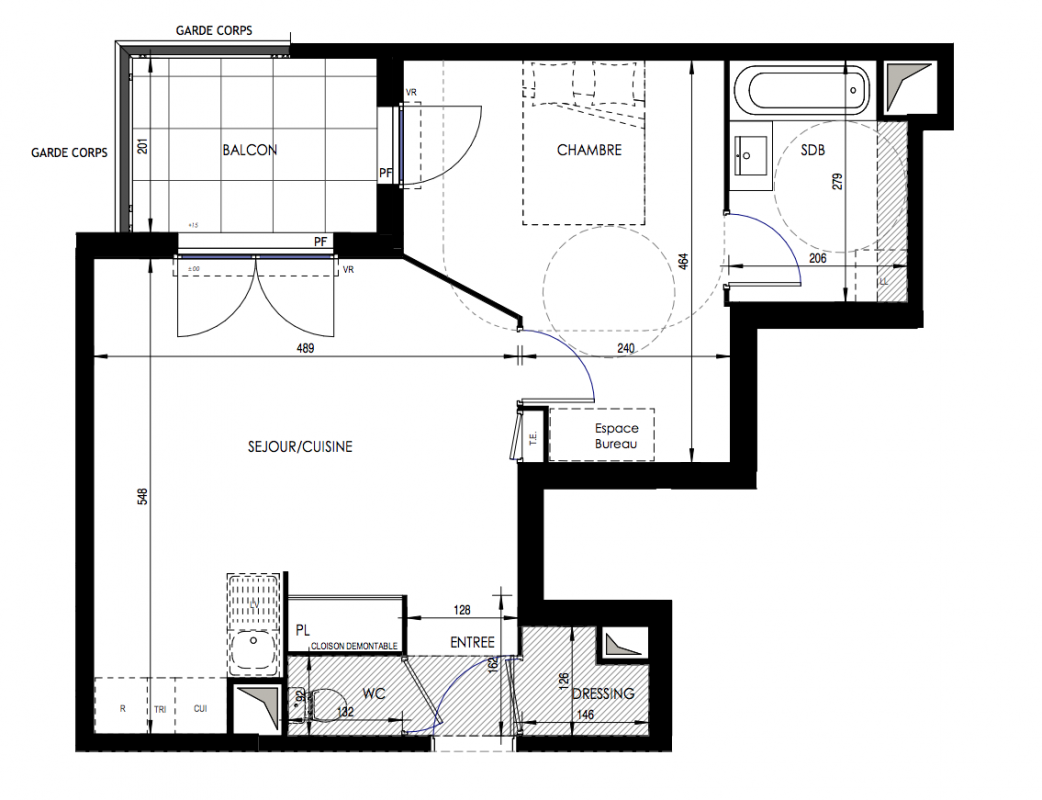Plan du lot