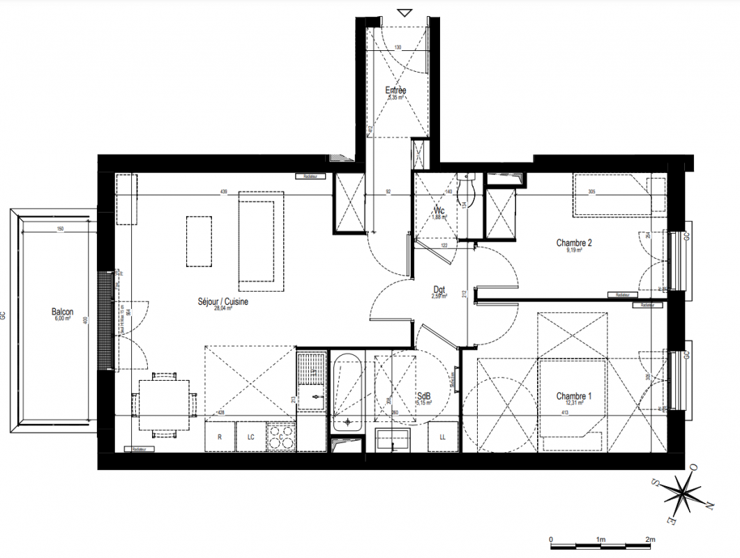 Plan du lot