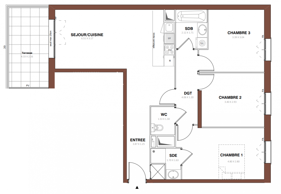 Plan du lot