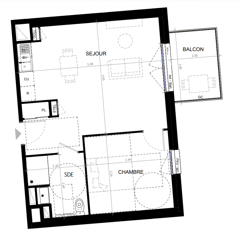 Plan du lot