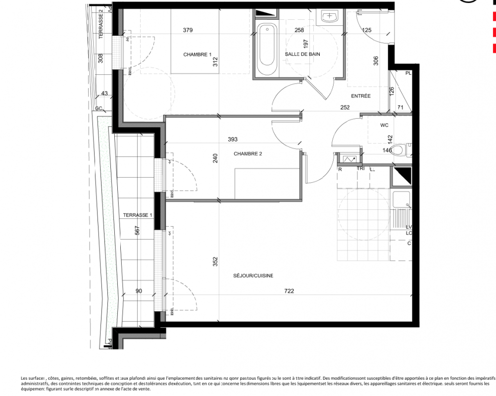 Plan du lot