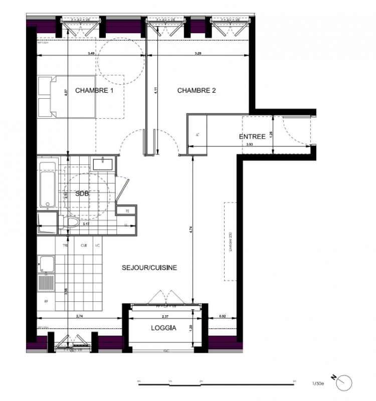 Plan du lot