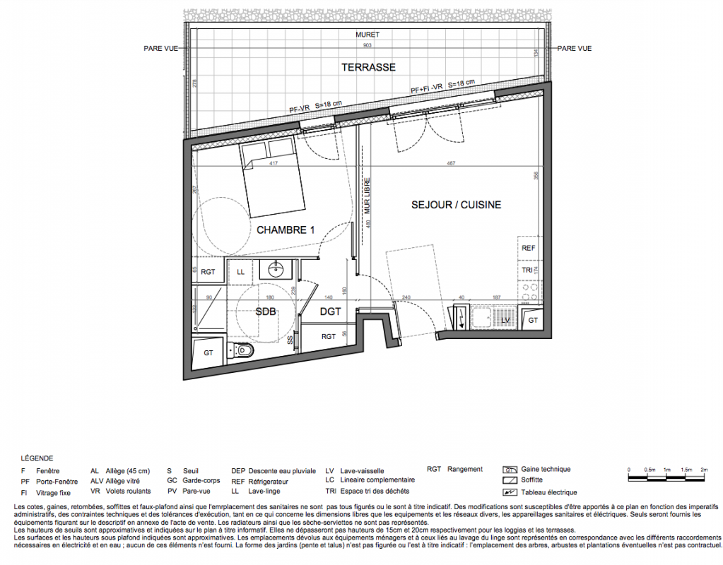 Plan du lot