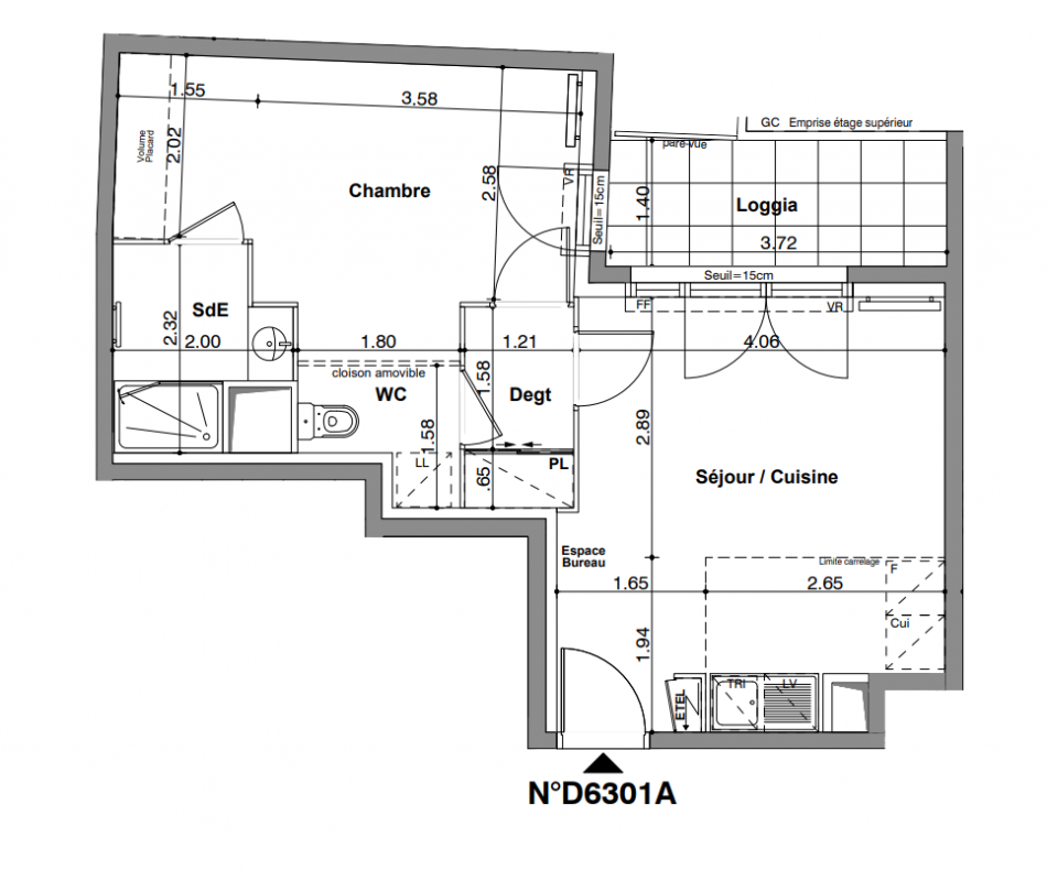 Plan du lot