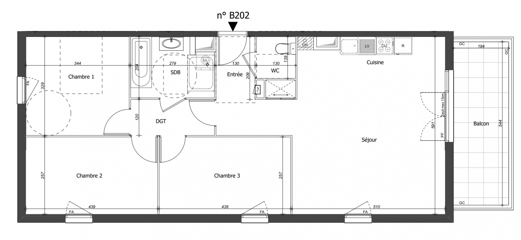 Plan du lot