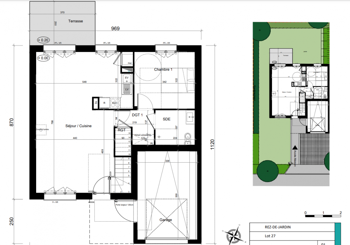 Plan du lot