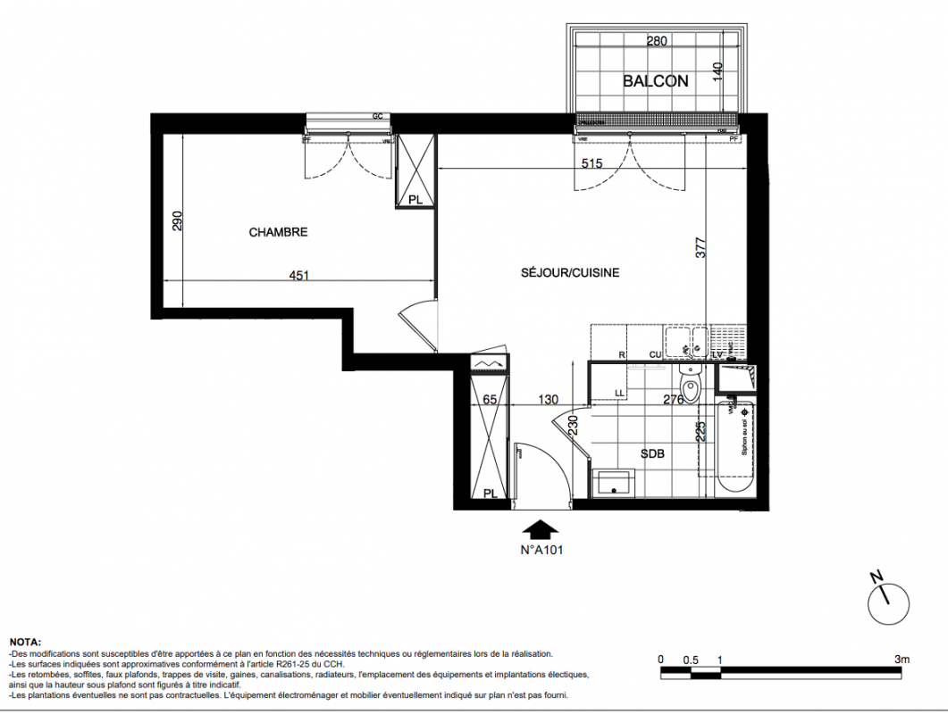 Plan du lot
