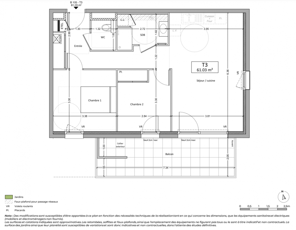 Plan du lot
