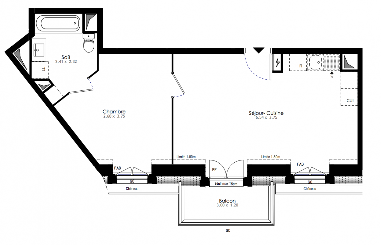 Plan du lot