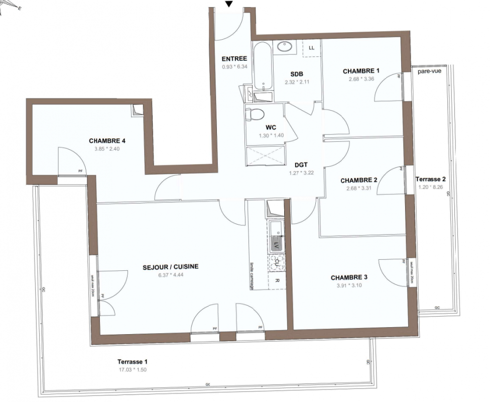 Plan du lot