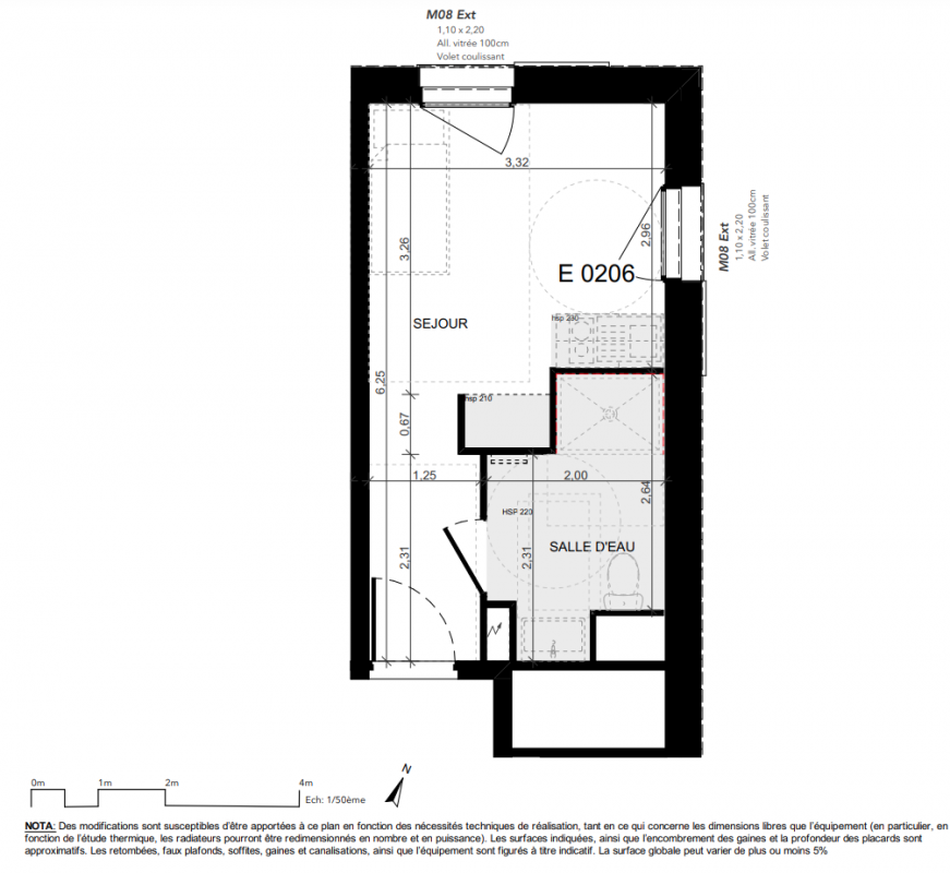 Plan du lot