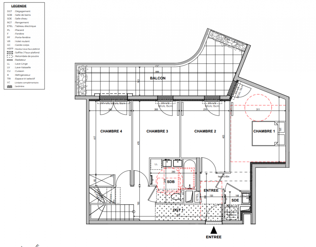 Plan du lot