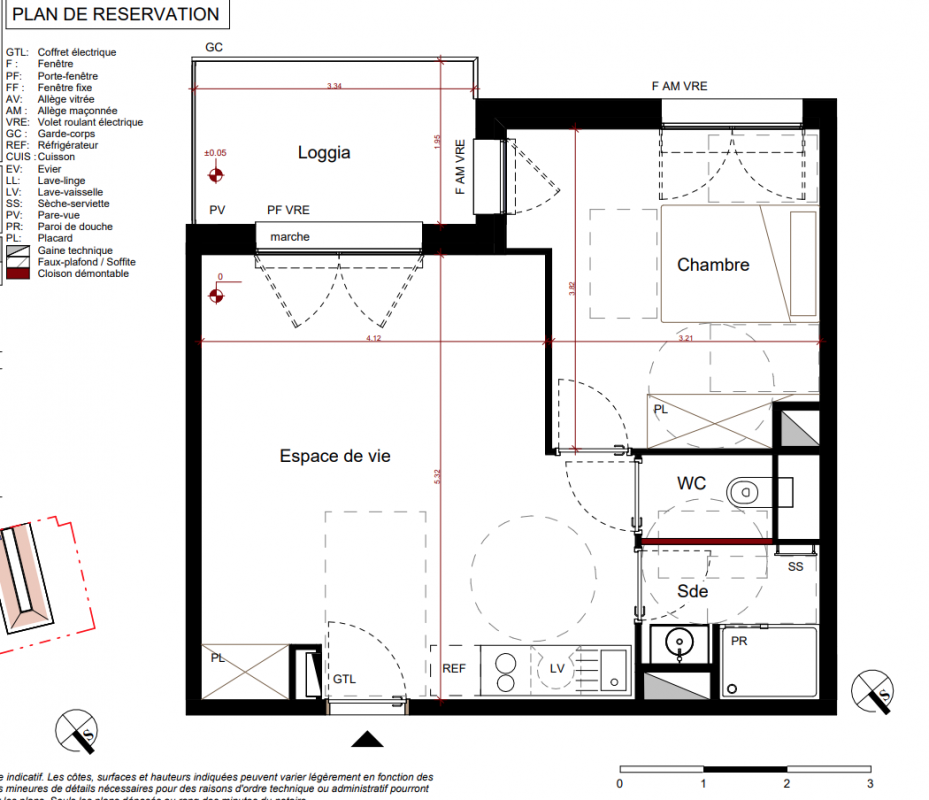 Plan du lot