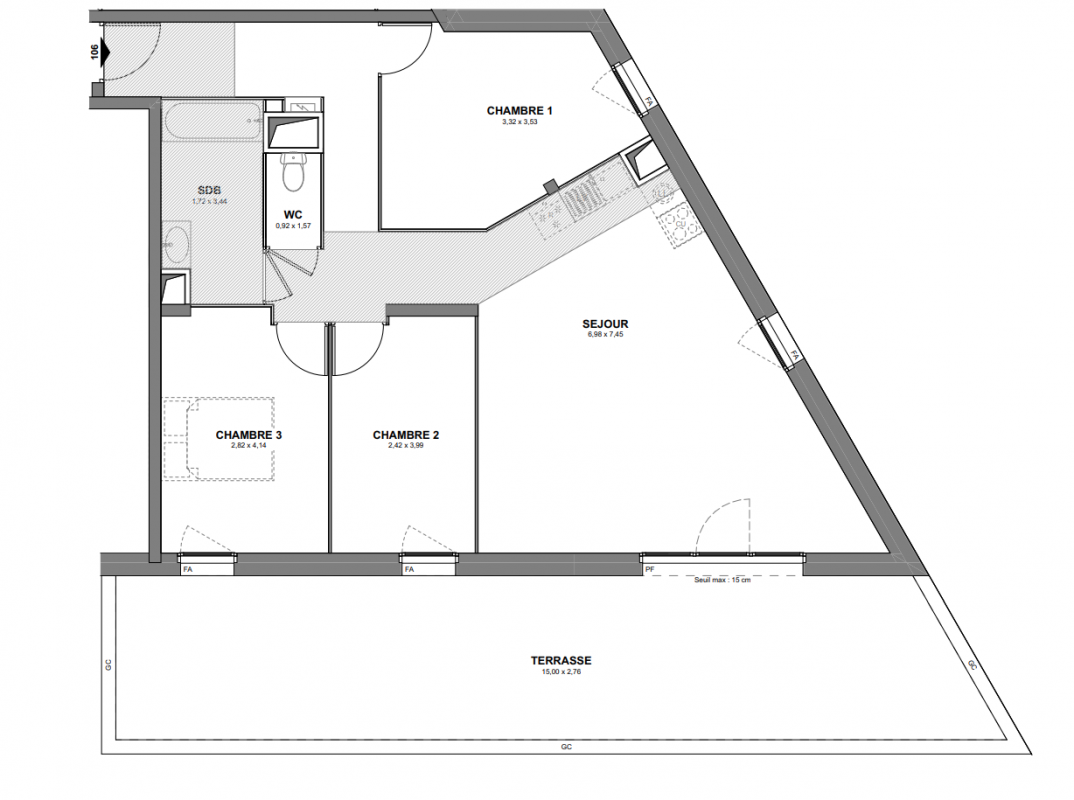 Plan du lot