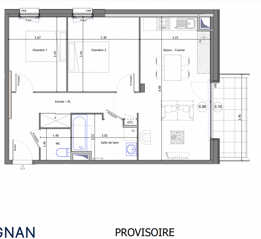 Plan du lot