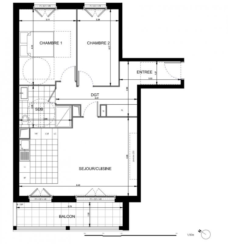 Plan du lot