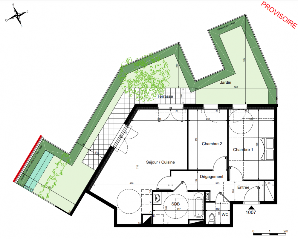 Plan du lot