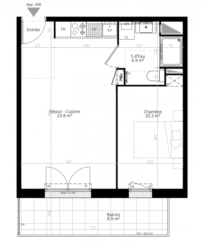 Plan du lot