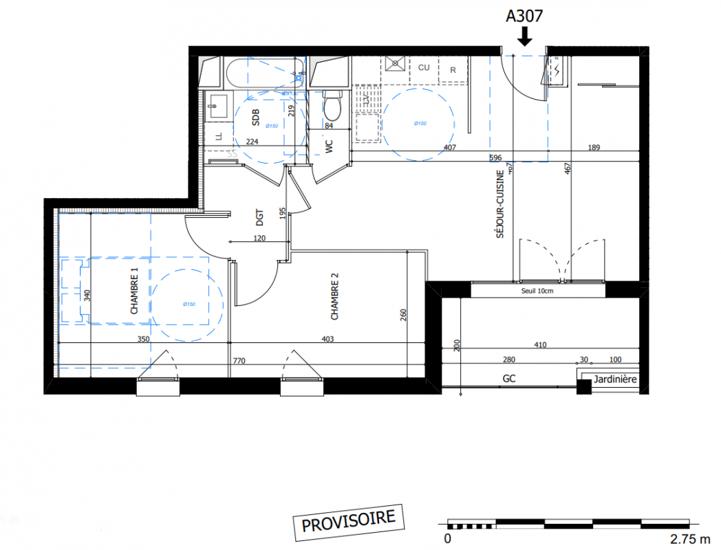 Plan du lot