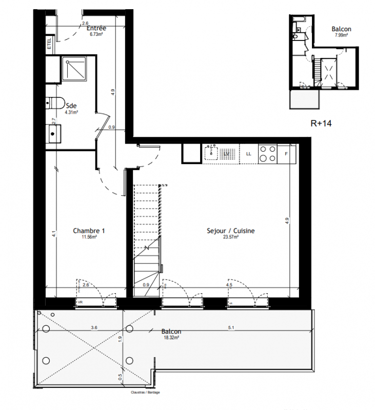 Plan du lot