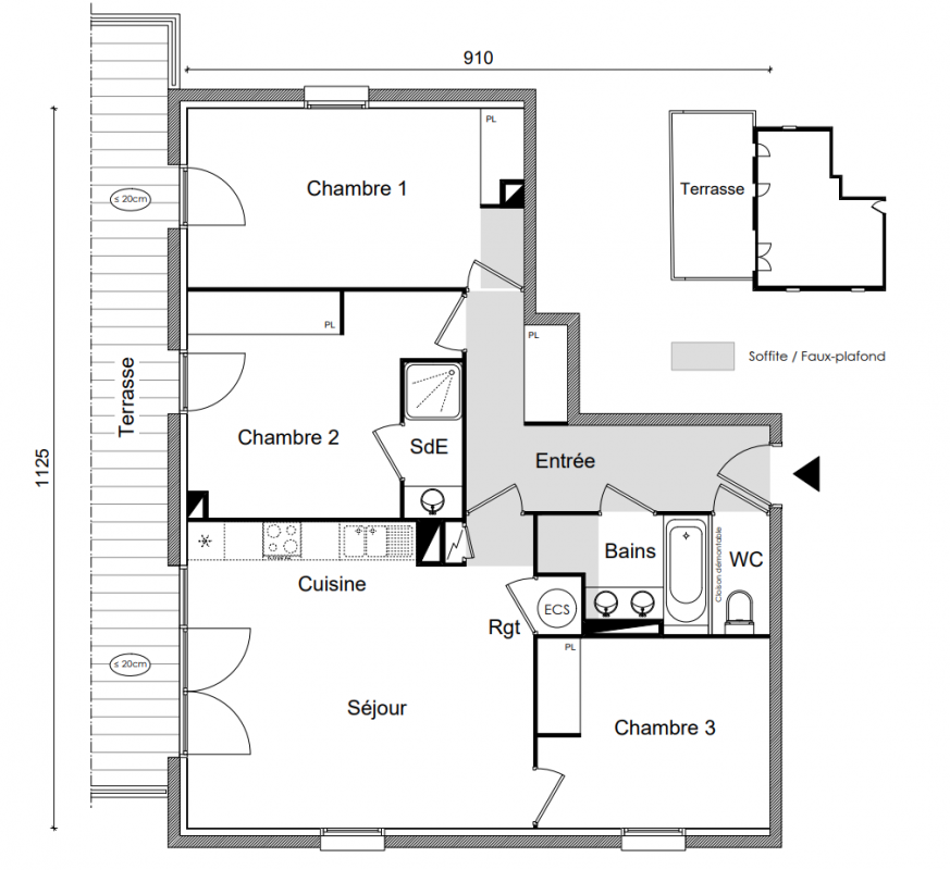 Plan du lot