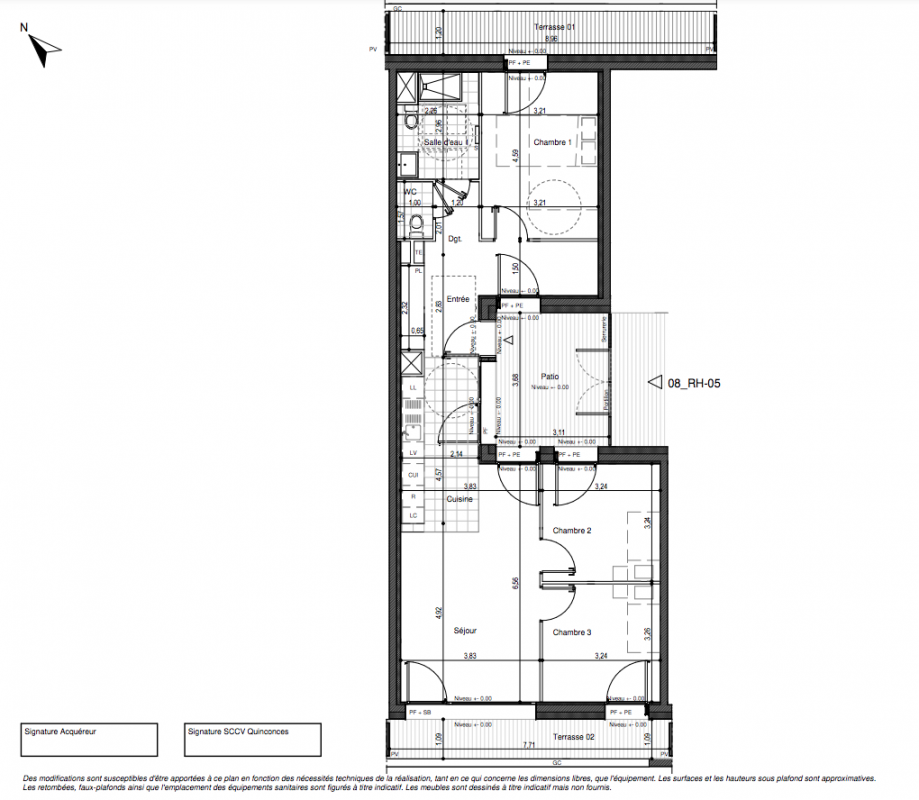 Plan du lot