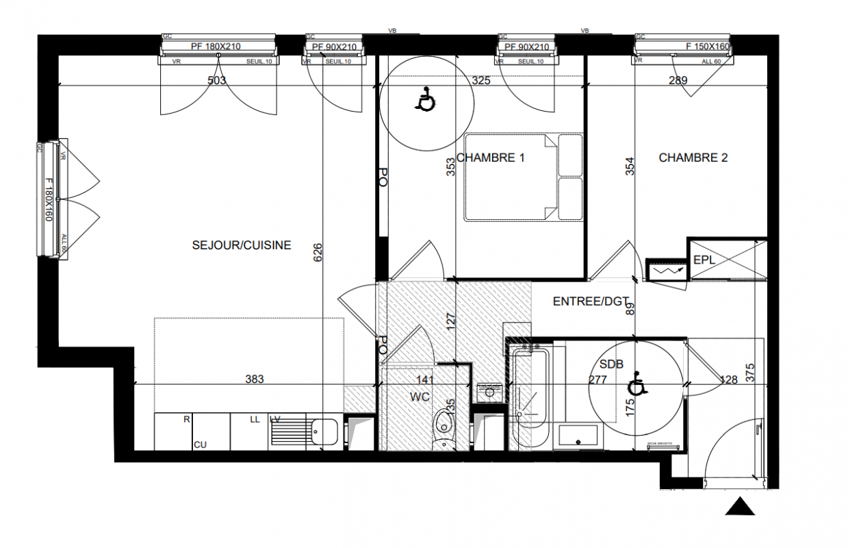 Plan du lot