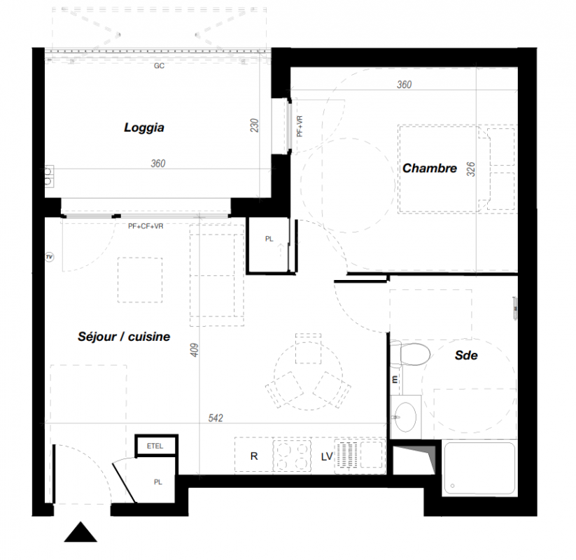 Plan du lot