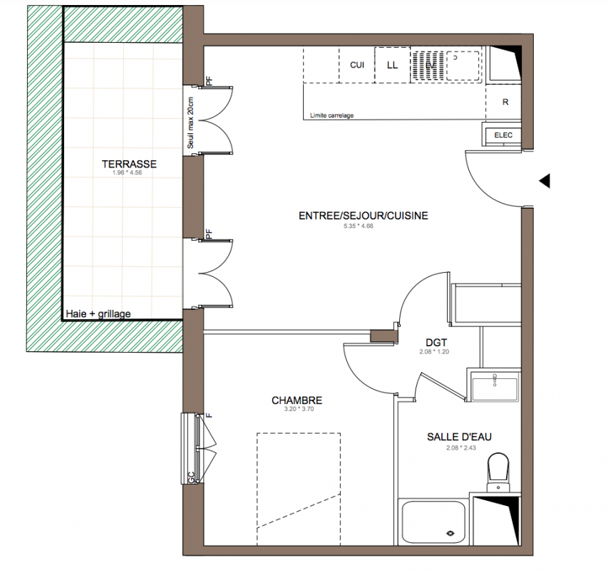 Plan du lot