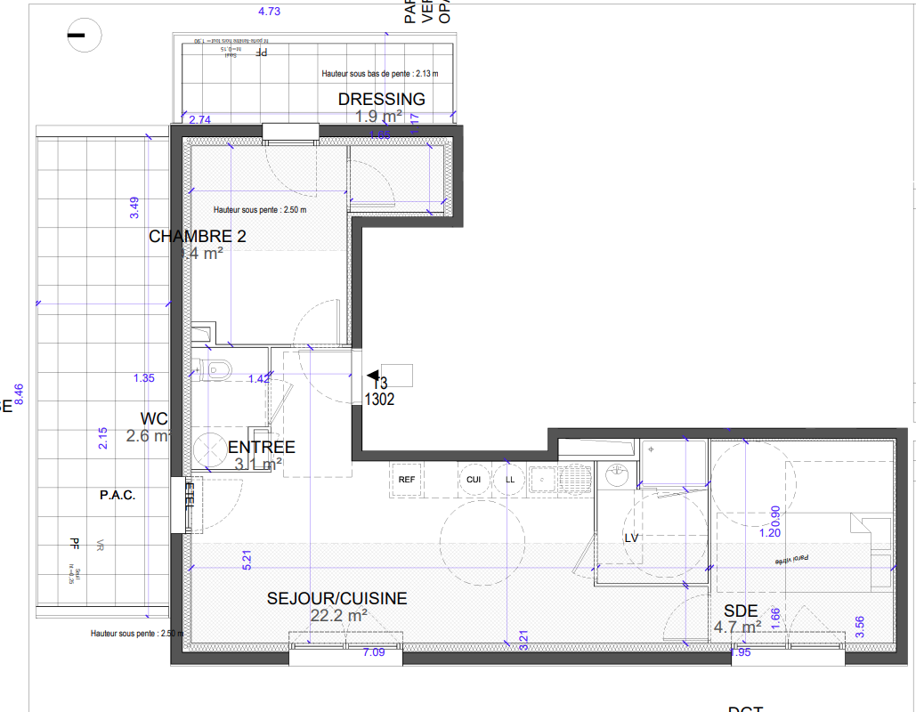 Plan du lot