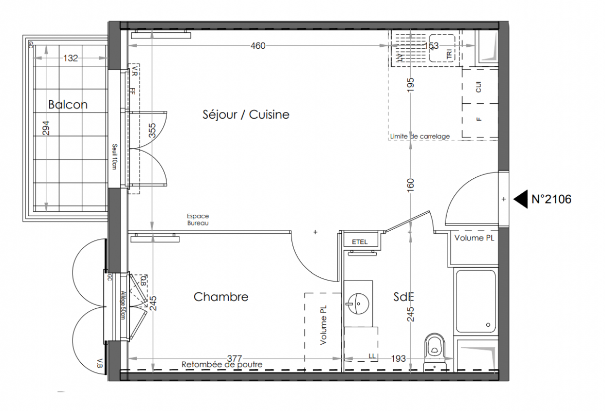 Plan du lot