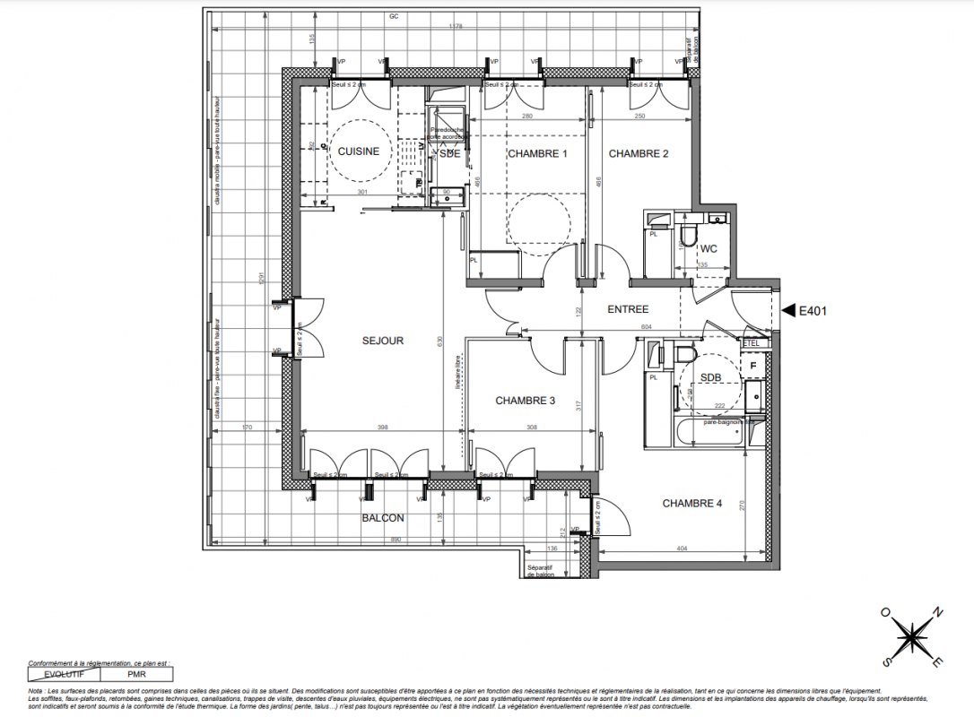 Plan du lot