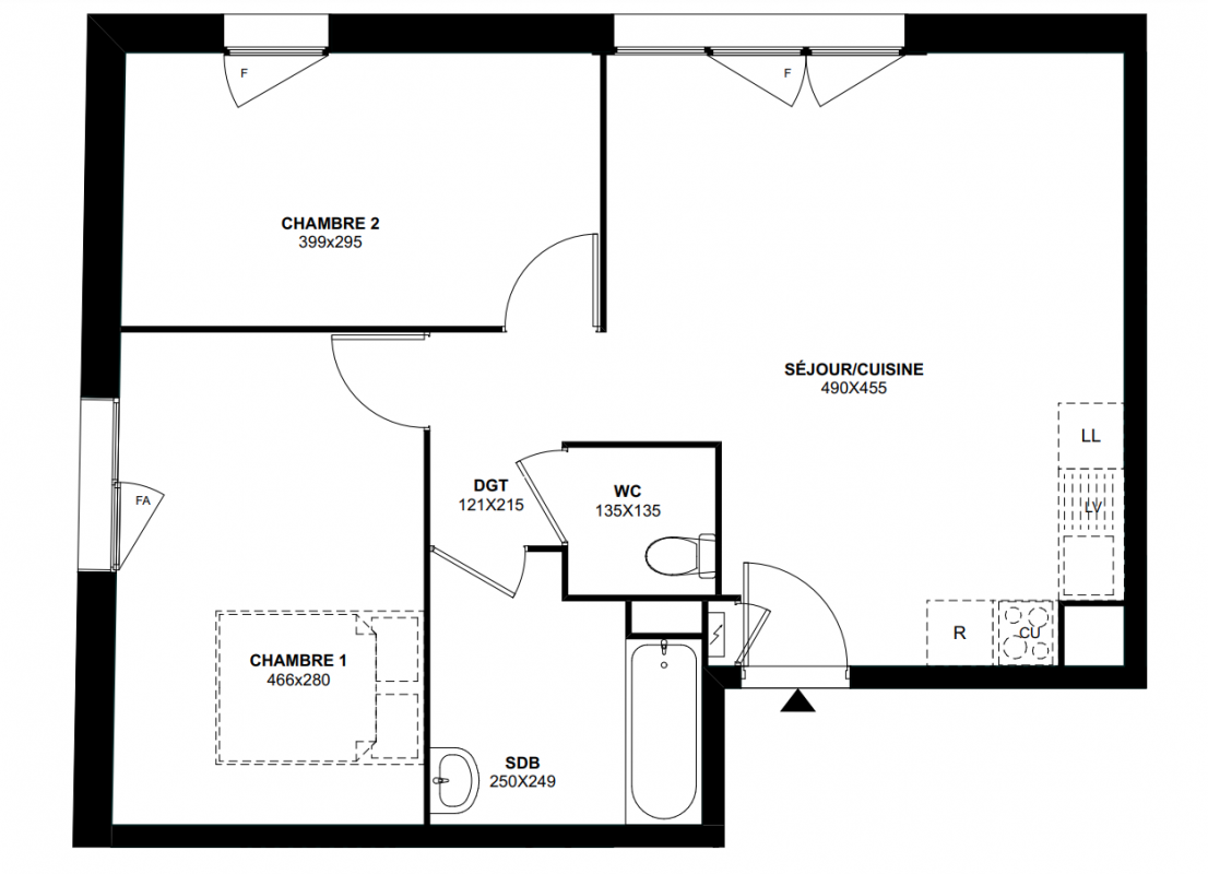 Plan du lot