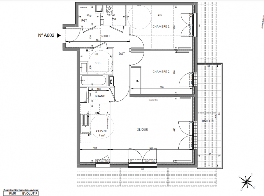 Plan du lot