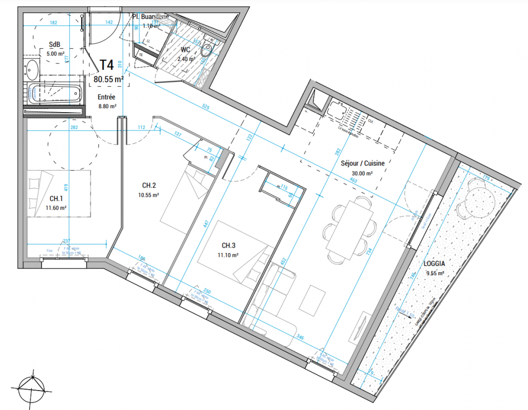 Plan du lot