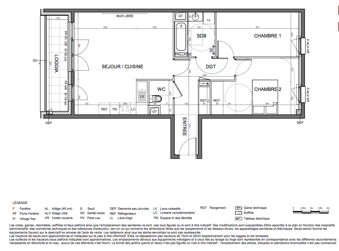Plan du lot