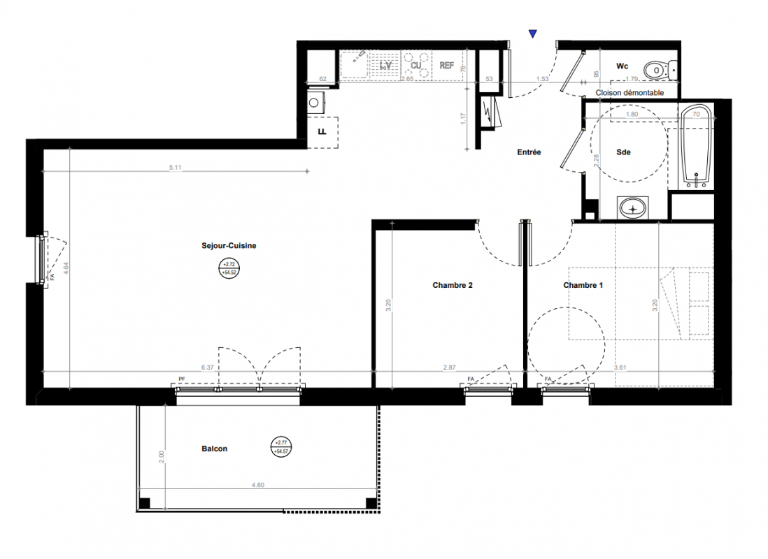 Plan du lot