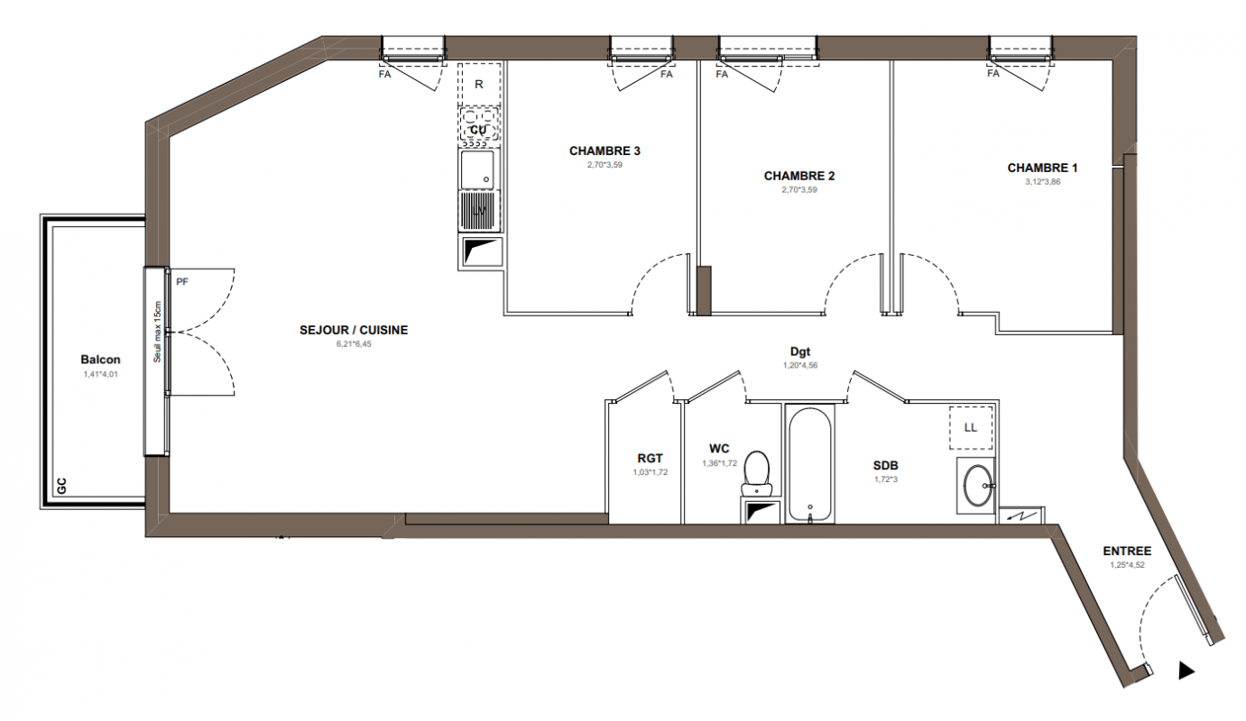 Plan du lot