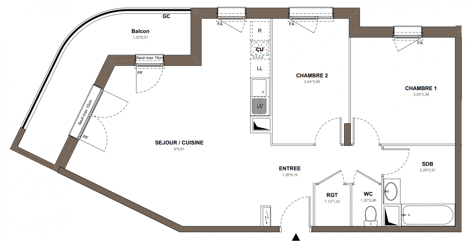 Plan du lot